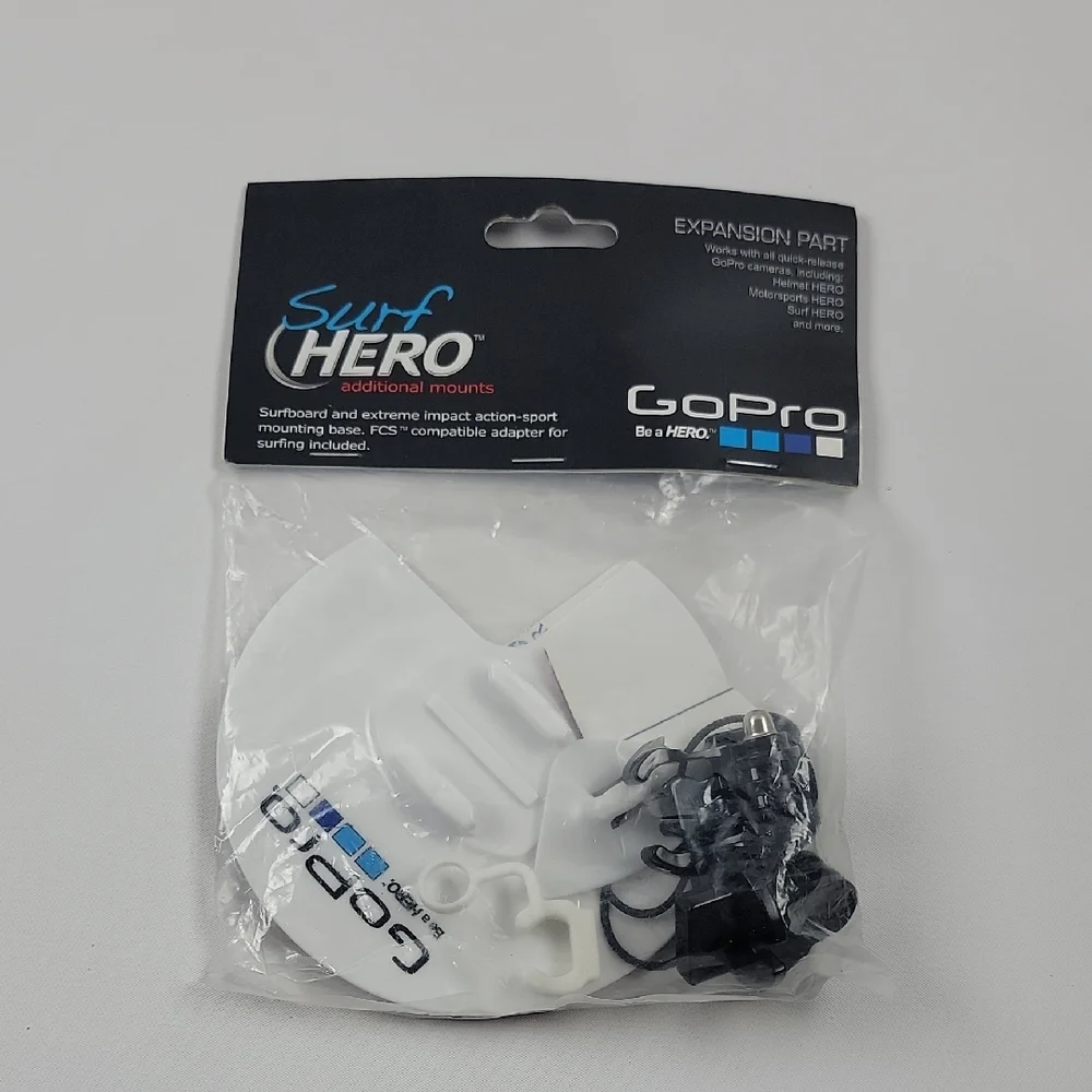 GoPro Surf HERO Expansion Mounts - White and Black
